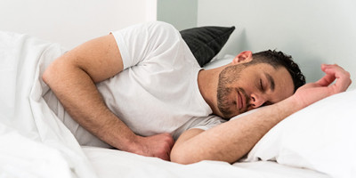 sleeping man